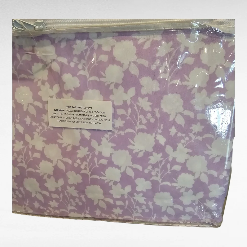 Bedtite Absolutely Fitting Twin Lilac Sheet Set